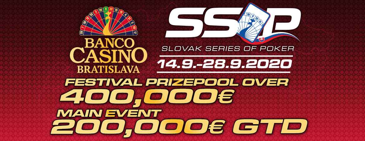 Slovak Series Of Poker 2020 - Main Event 200,000€ GTD