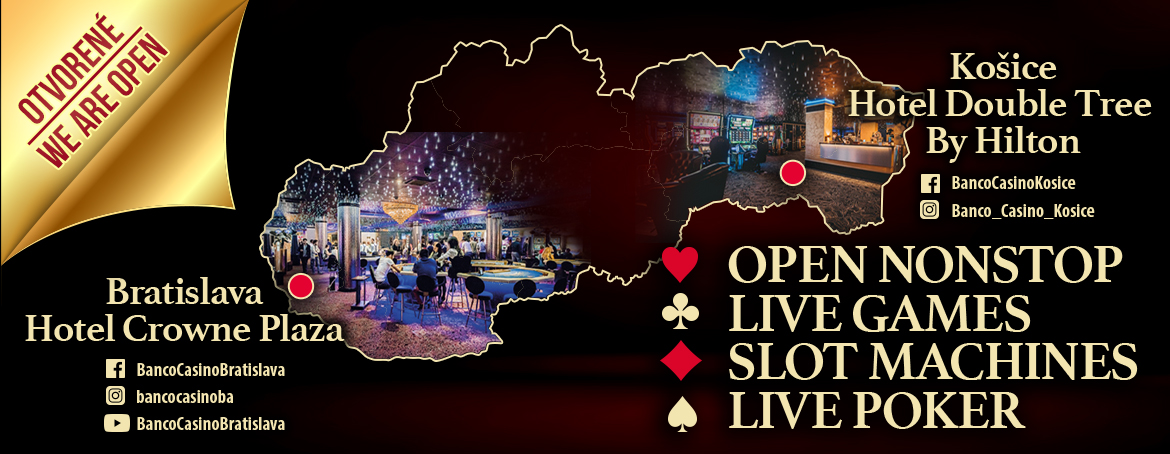 BANCO CASINO is OPEN!