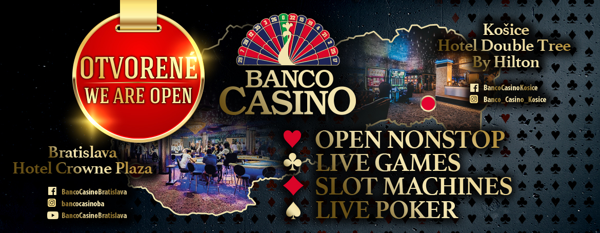 BANCO CASINO is OPEN!