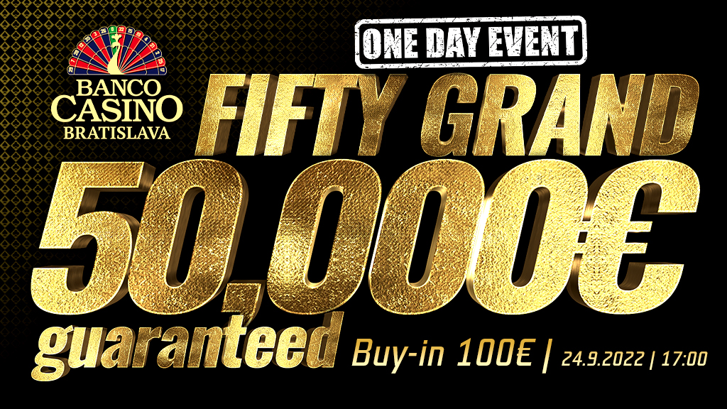 Grand Week prinesie jednodňovú 50.000€ GTD iba za 100€!