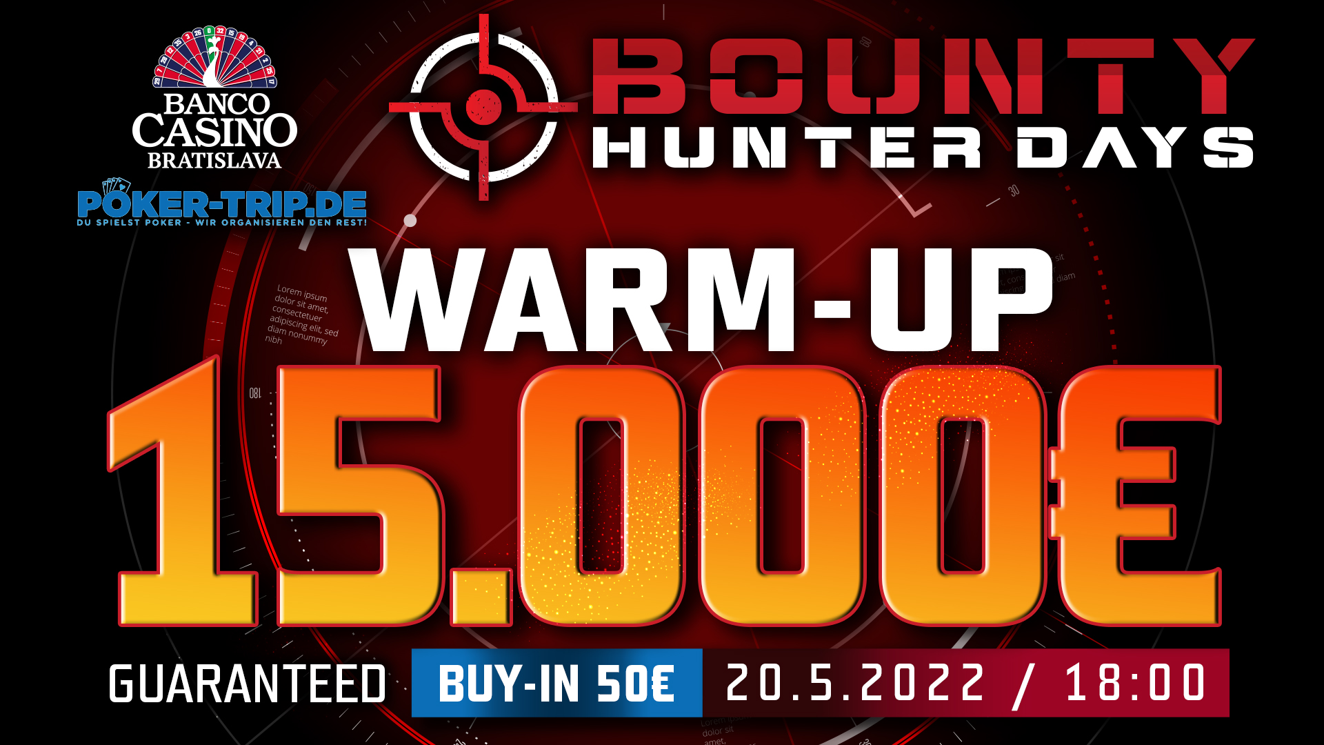 BHD Warm - Up 15,000€ GTD