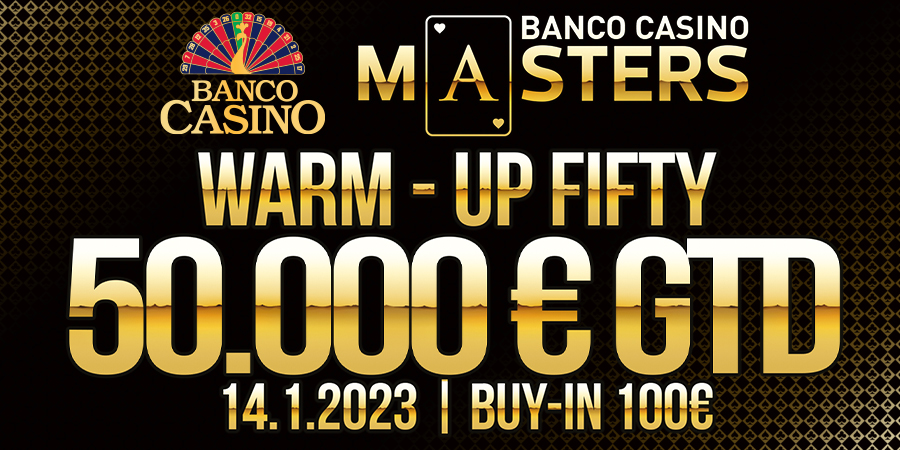 Masters Fifty Warm - Up 50.000€ GTD iba za 100€ (jednodňový event)