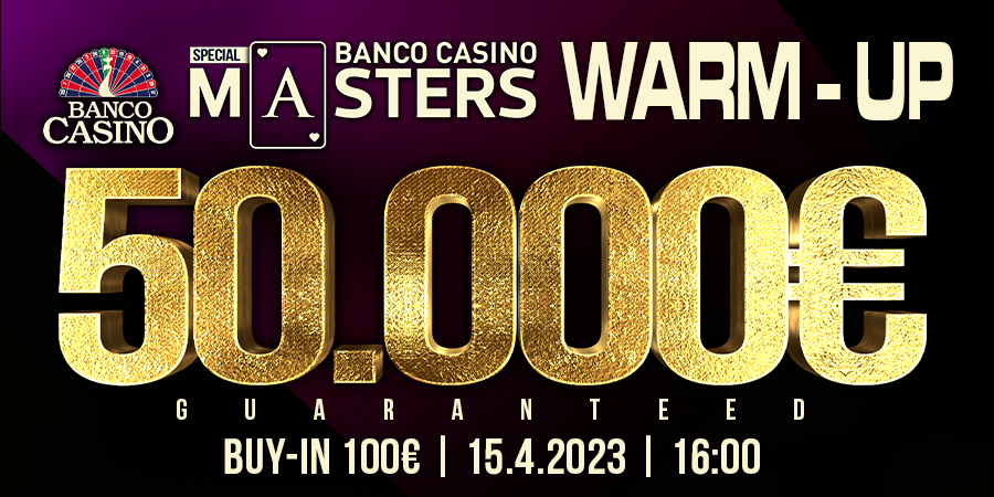 Legendárne Banco Casino Masters 250.000€ GTD má pred sebou 33. edíciu a tú odštartuje Warm – Up Weekend plný jednodňoviek!