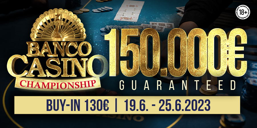 Záver júna prinesie Banco Casino Championship s celkovou garanciou 250.000€!