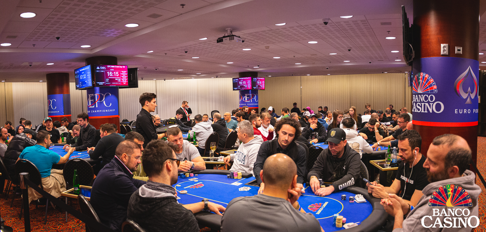 EPC ME 400,000€ GTD – 1B: 15 PLAYERS ADVANCED FROM THE SECOND FLIGHT!