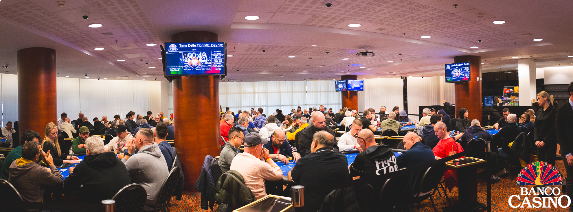The 250,000€ guarantee of the GTD Tana delle Tigri Main Event at Banco Casino is resisting!