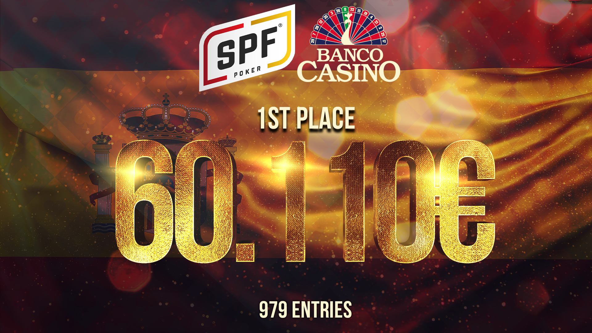 SPF Main Event geht ins Finale, an dem der Gewinner gekrönt und mit € 60.110 belohnt wird.