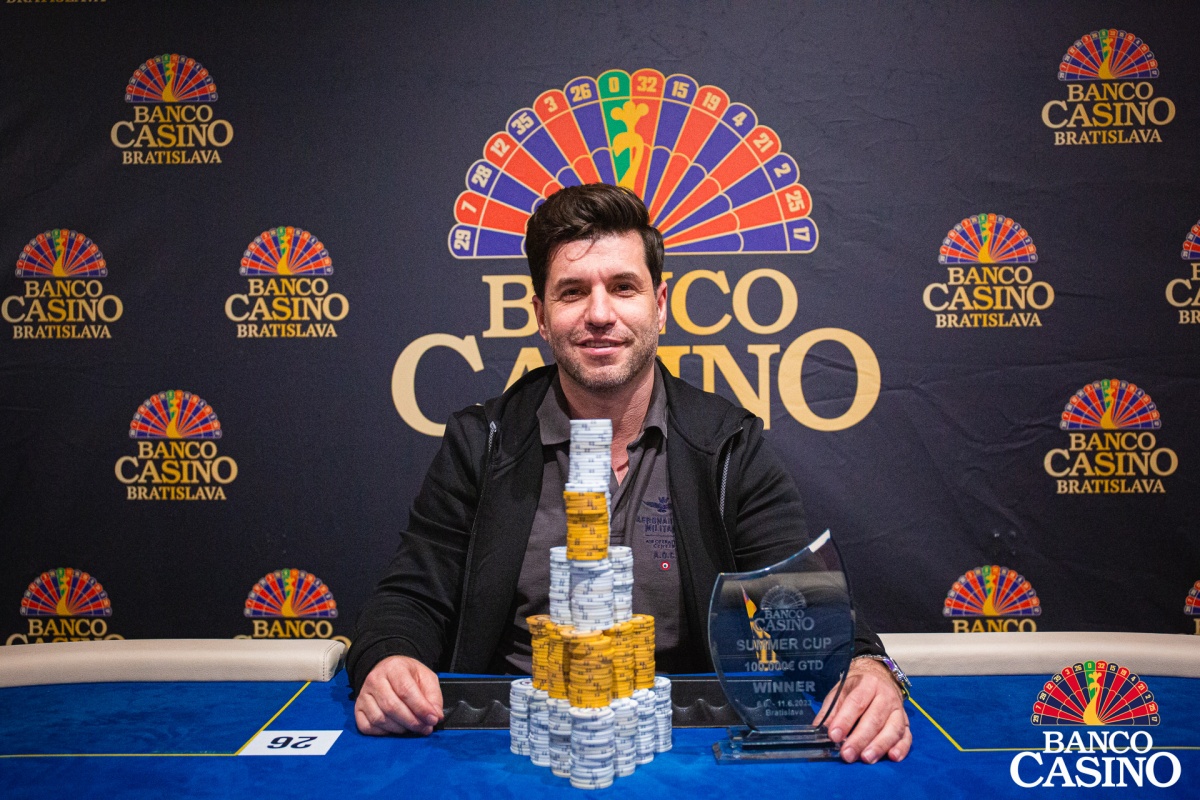 Eddie won the Banco Casino Summer Cup and takes home 14,195€!