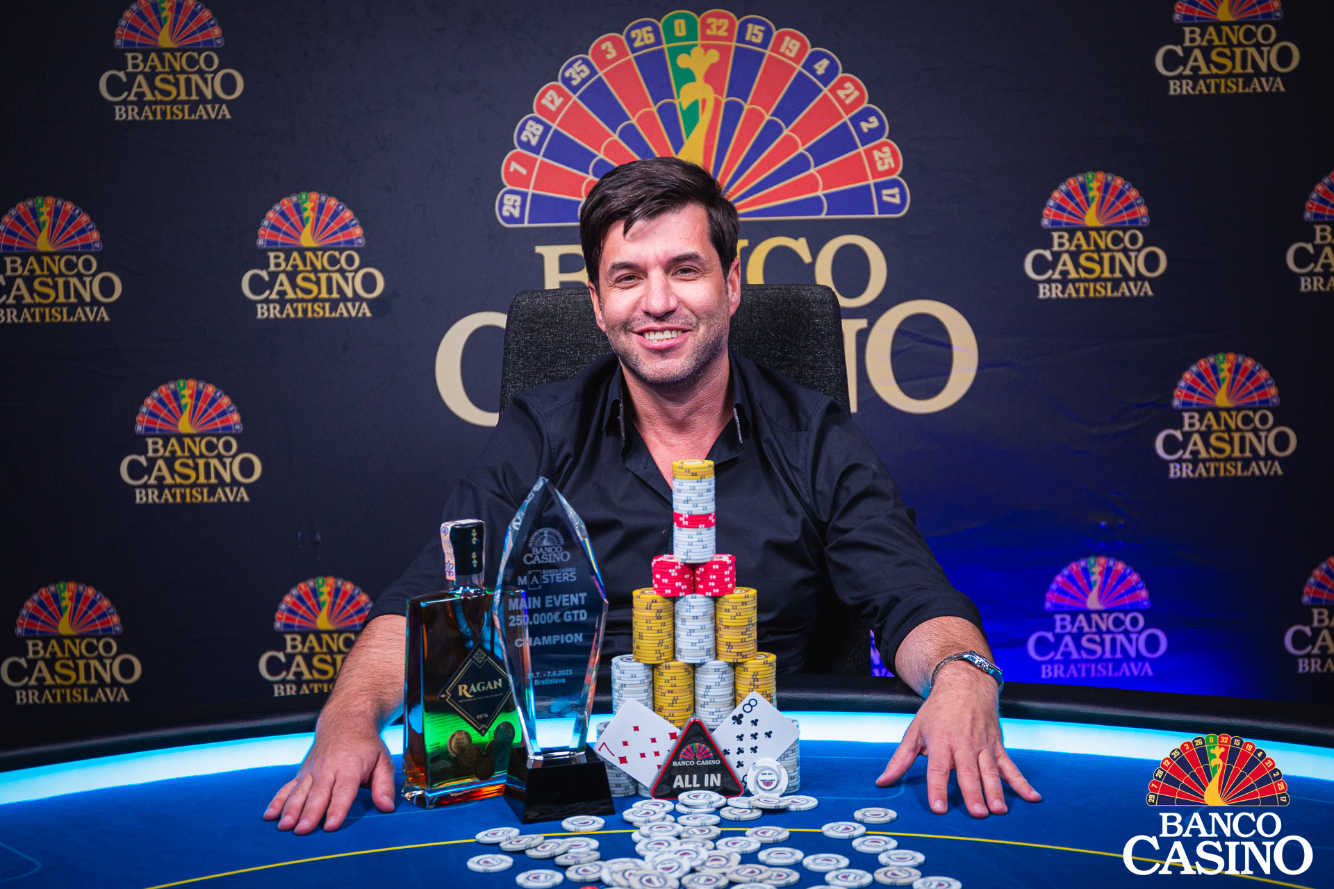 Šampiónom číslo 35 Banco Casino Masters s výhrou 40.660€ sa stáva Eddy!