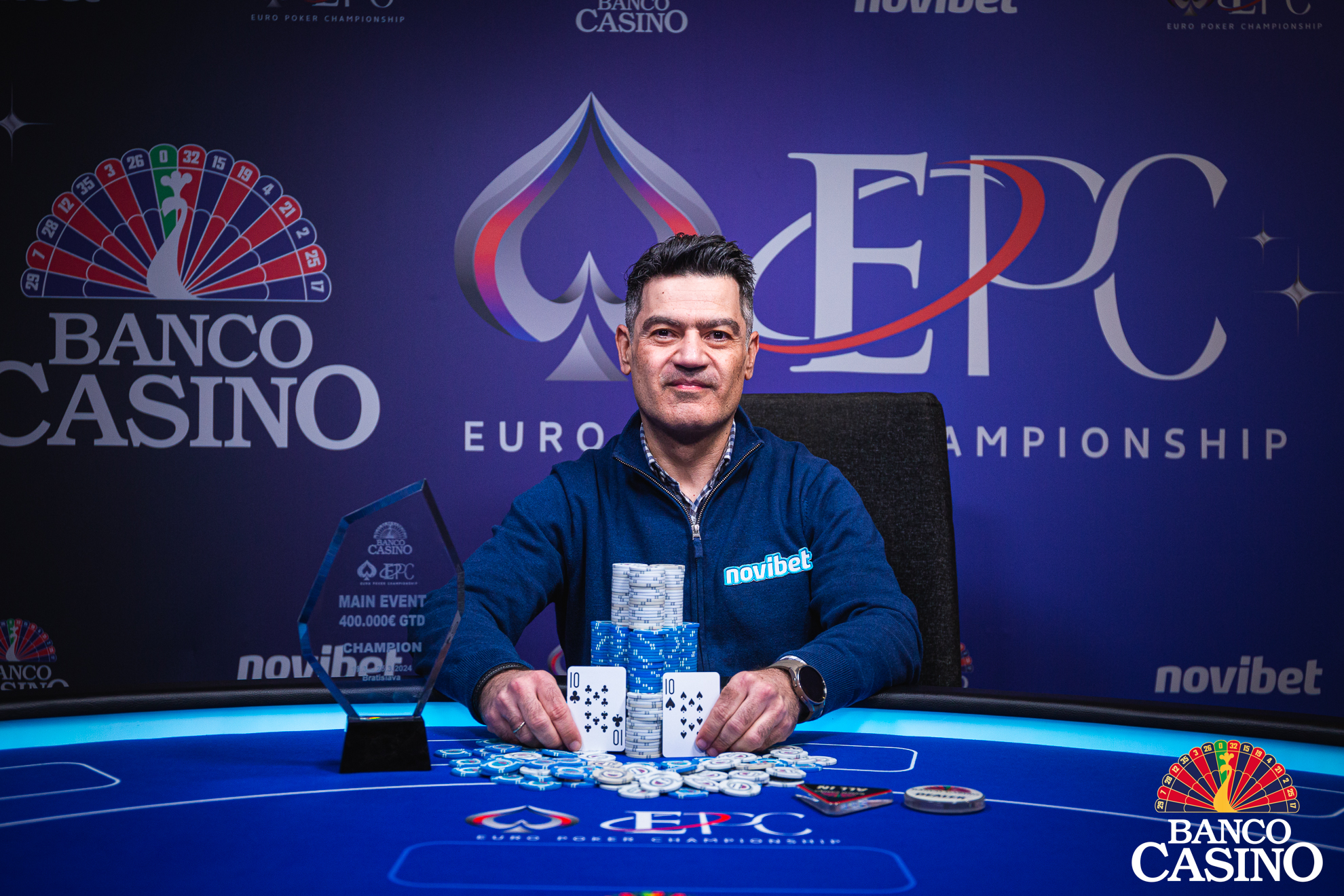 Nikolaos Vouldis gewinnt als neuer EPC-Champion € 81.320!