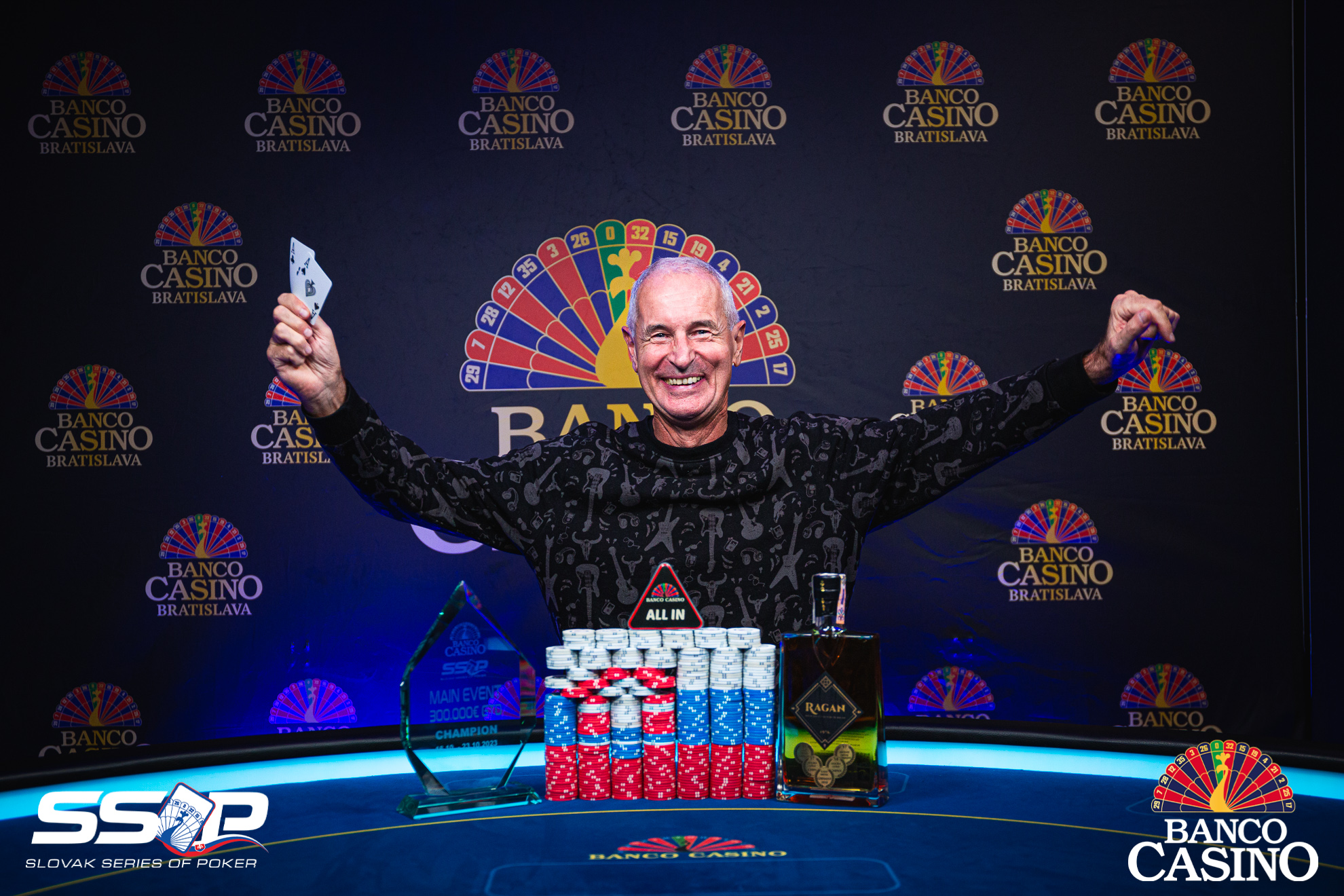 Slovak Series Of Poker Main Event becomes Marián Flešár and takes home 50,550€ from Banco Casino!