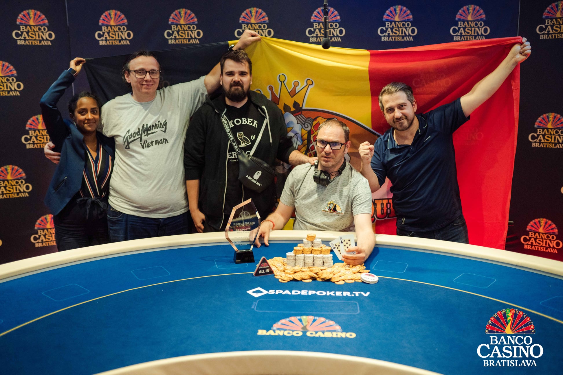 Belgian Cash Game Series mit Preispool über €73.000 beendete belgischer Sieg!