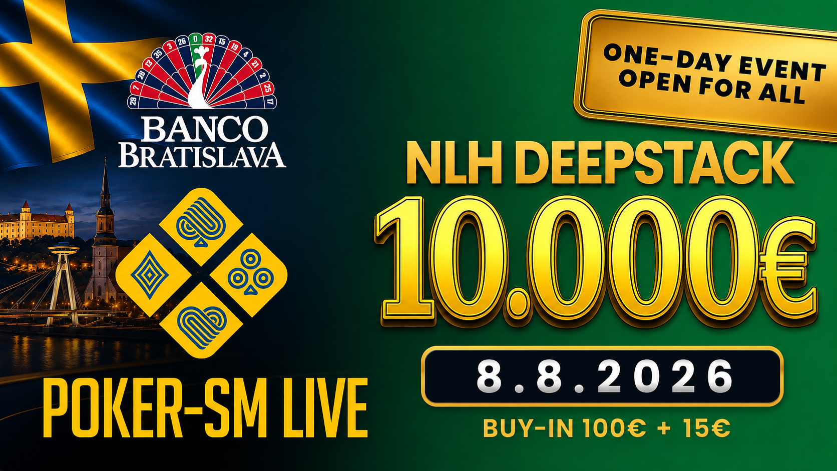 PSM #32 NLH Deepstack (OPEN)
