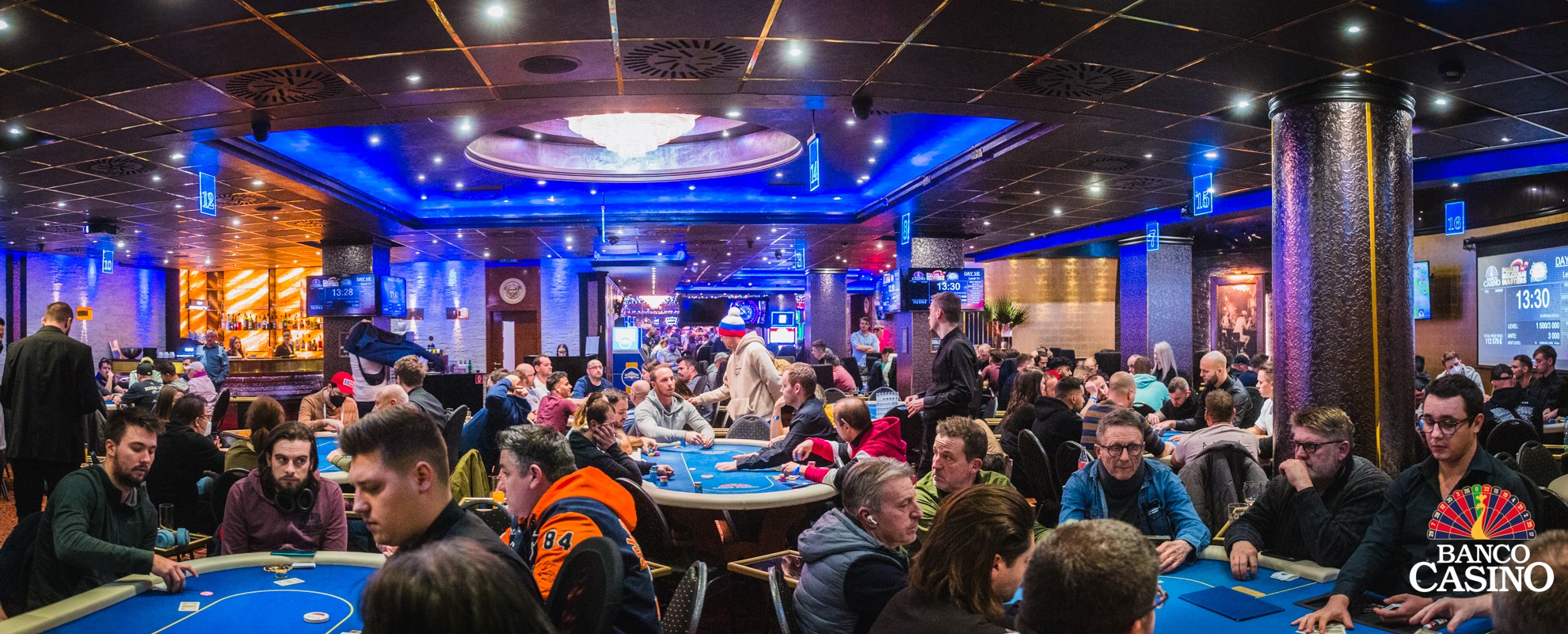 Masívna účasť v Banco Casino rozdrvila garanciu Main Eventu Poker Belgique Masters!