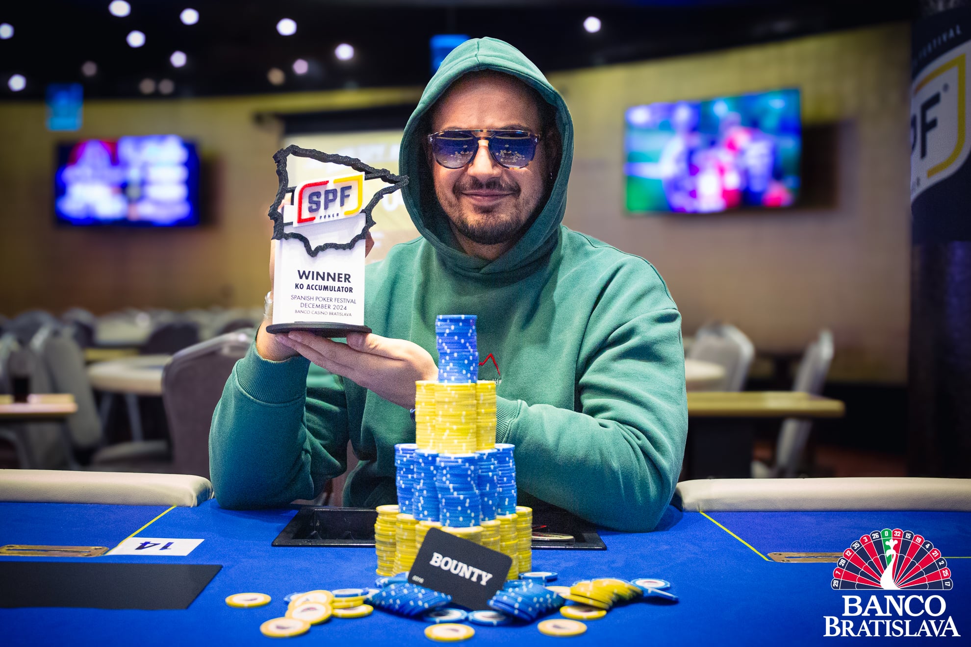 Grand Final Spanish Poker Festival ME 150,000€ GTD started in Banco Bratislava!