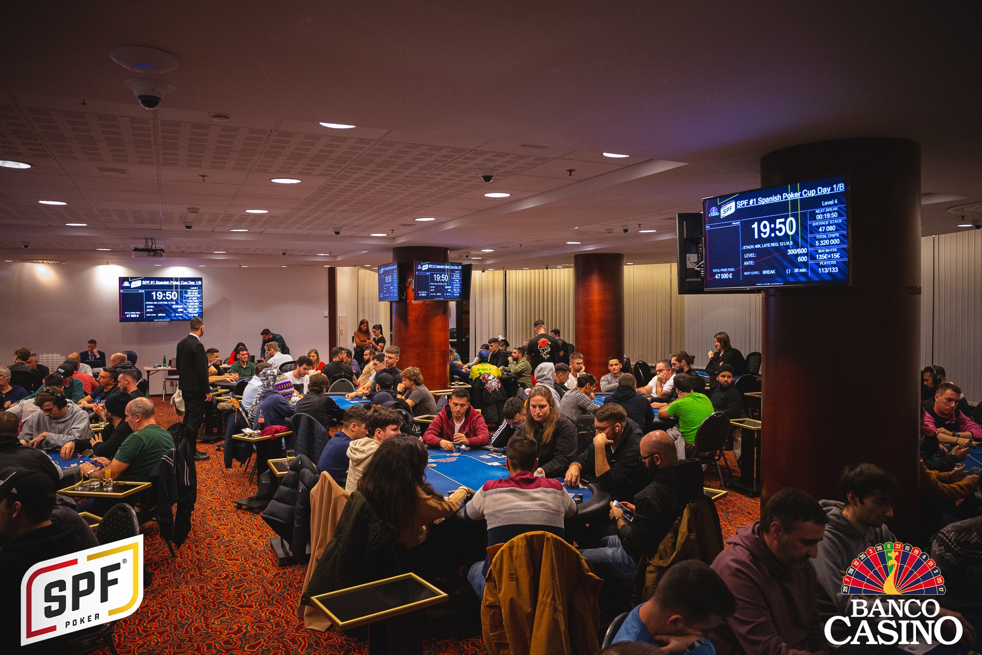 Spanish Poker Cup € 50.000 GTD geht ins Finale,  das SPF Main Event mit € 300.000 GTD beginnt heute mit dem Eröffnungstag!