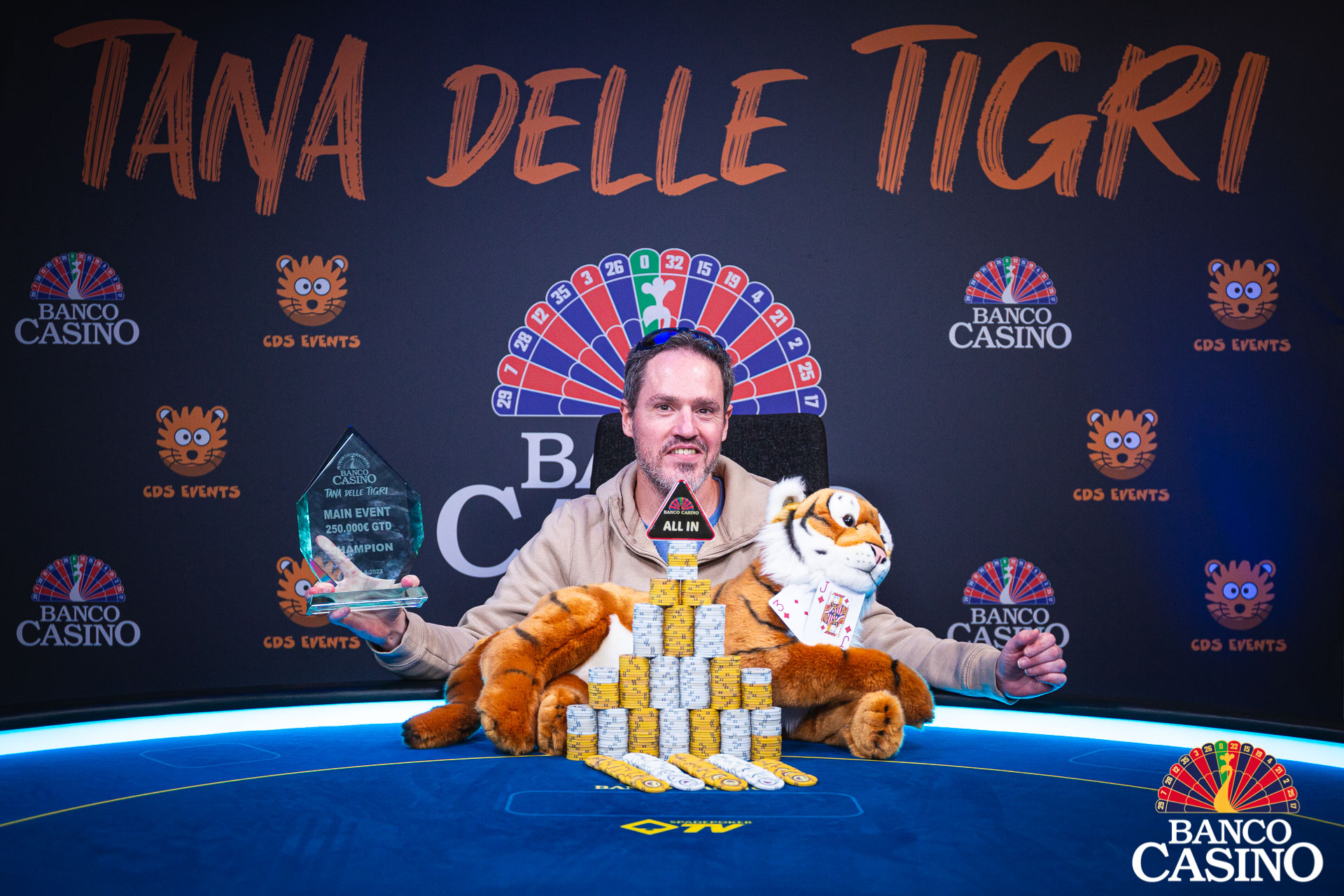 GANI WEISS BECAME CHAMPION OF ITALIAN TANA DELLE TIGRI AND TAKES 27,000€ FROM BANCO CASINO!