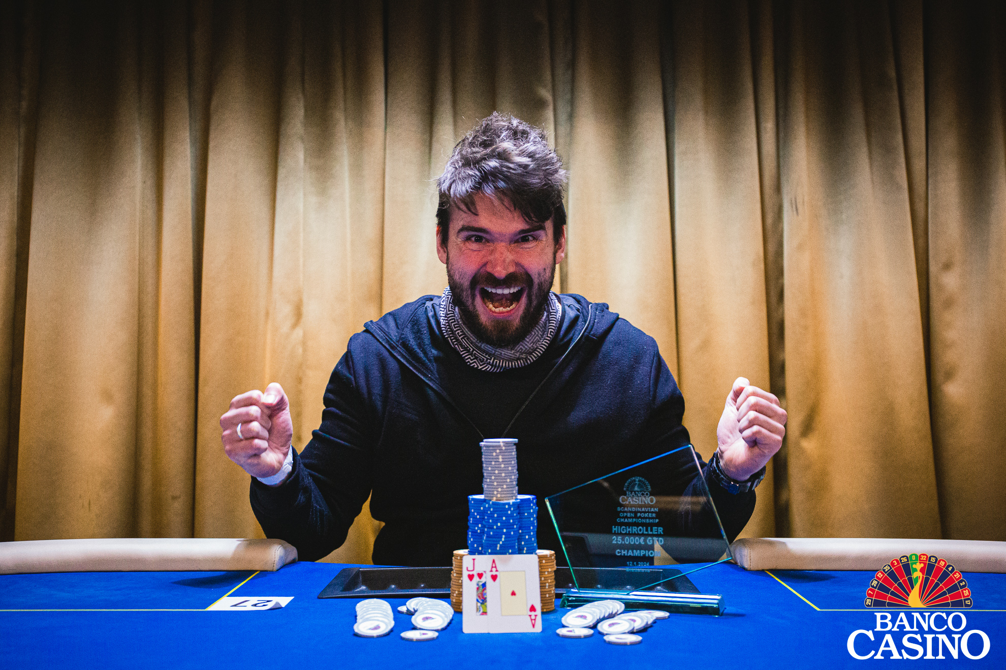 SOPC Main Event € 250.000 GTD mit großer Beteiligung und der Highroller - Champion ist Jozef Cibicek!