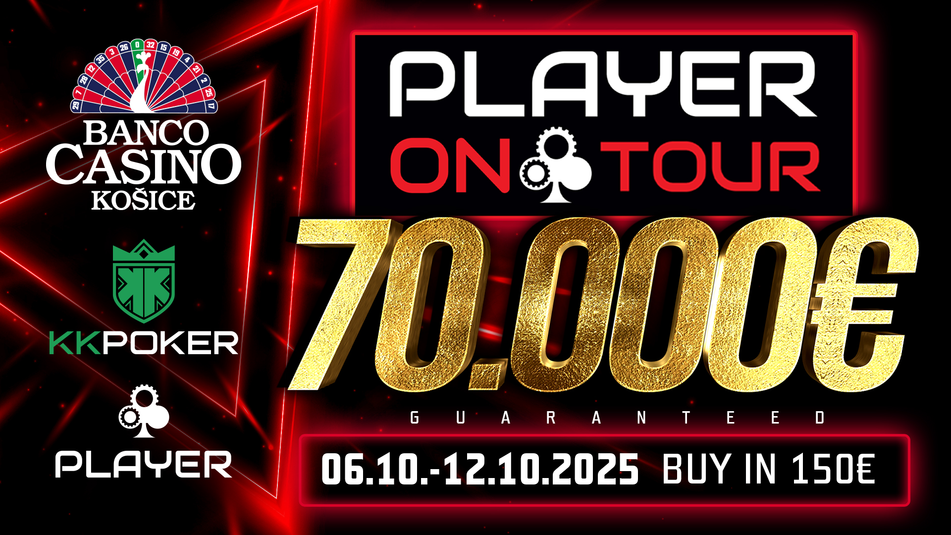 PLAYER ON TOUR 4.0 - 70.000€ GTD