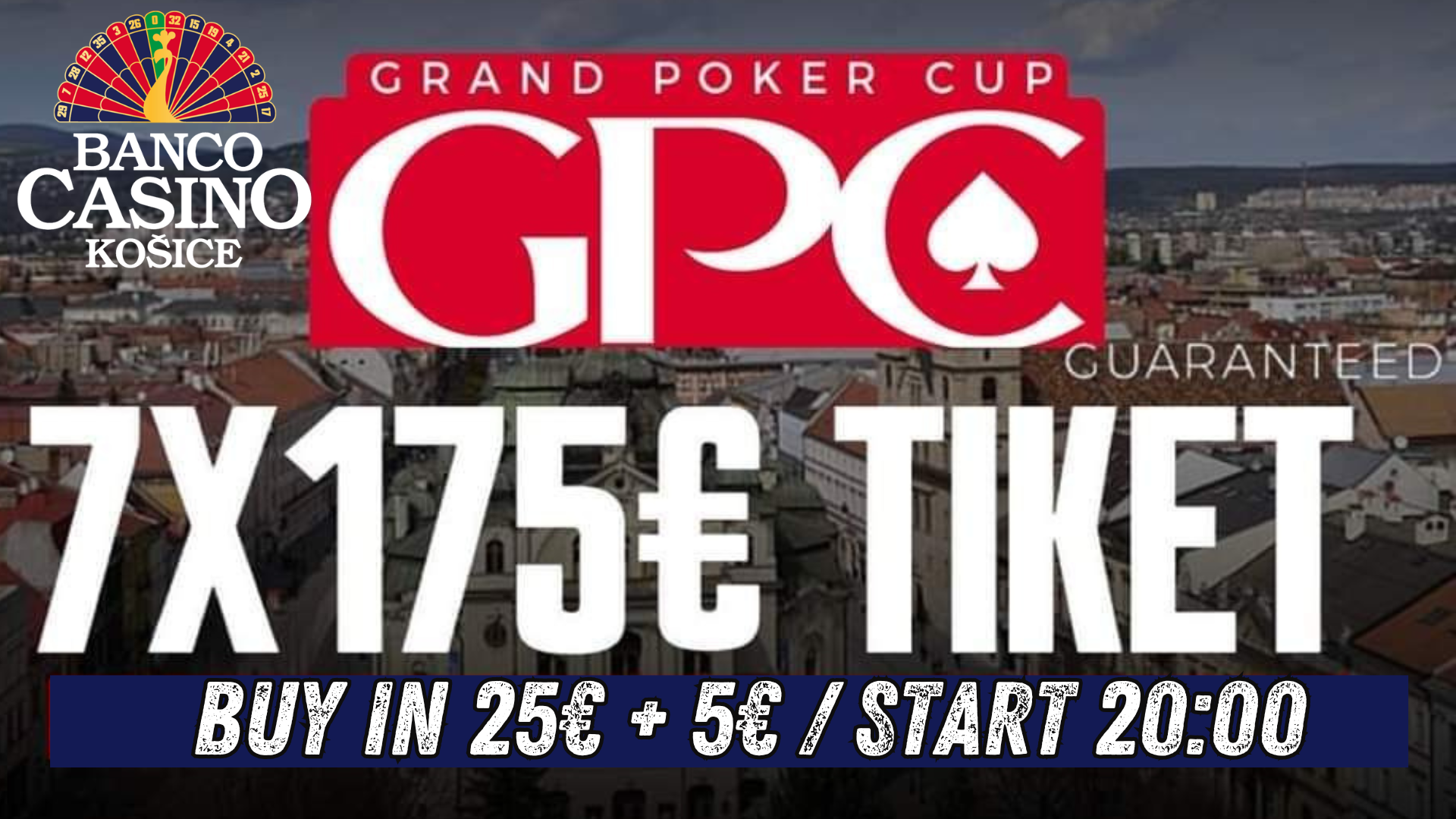 KVALIFIKÁCIA  na GPC 100.000€ GTD 7x175€ TIKET