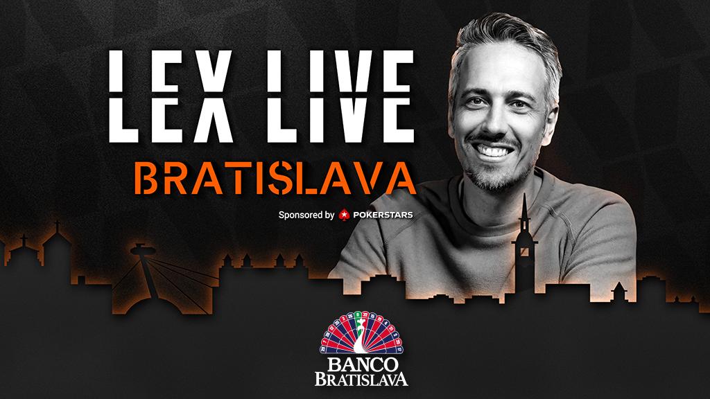Pokerstars séria Lex Live prvýkrát na Slovensku!