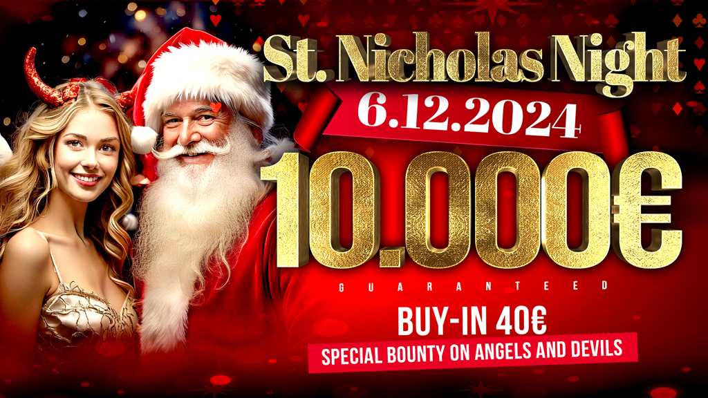 Mikuláš prinesie do Banco 10.000€ iba za 40€ a špeciálne bounty odmeny za čertov a anjelov!