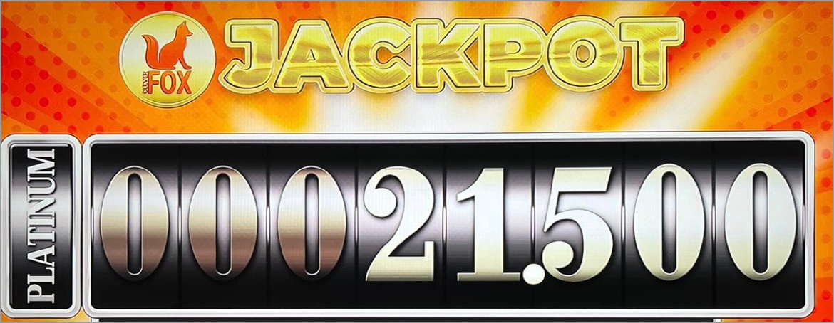 Platinový Jackpot  v hodnote 21.500€ našiel svojho majiteľa!